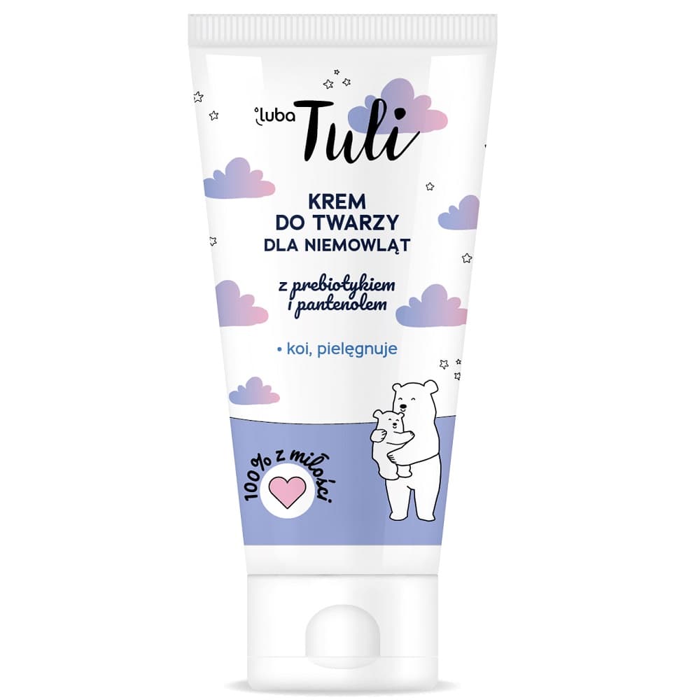 LUBA Tuli krem do twarzy dla niemowląt z prebiotykiem i pantenolem 50ml